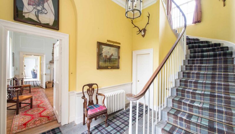 Entrance at Airlie Castle