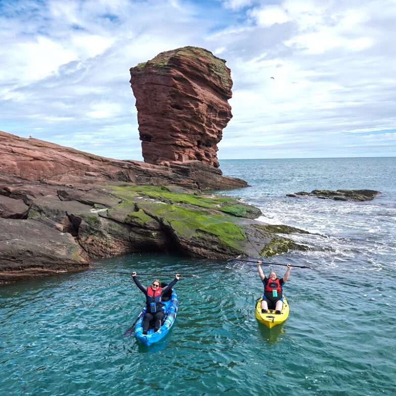 Arbroath Cliff Tours - kayaking, walking and swimming tours of the Arbroath cliffs