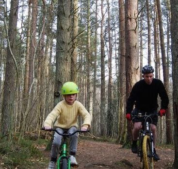 Backmuir Woods Biking Route