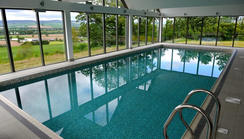 Swimming pool at Balbinny