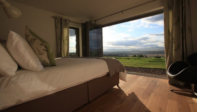 View from bedroom at Balbinny