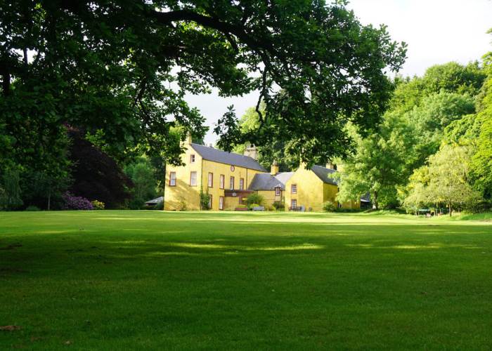 Exterior view of Balnaboth House near Kirriemuir