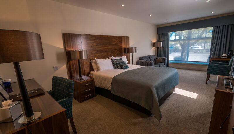 Bedroom at Links Hotel in Montrose