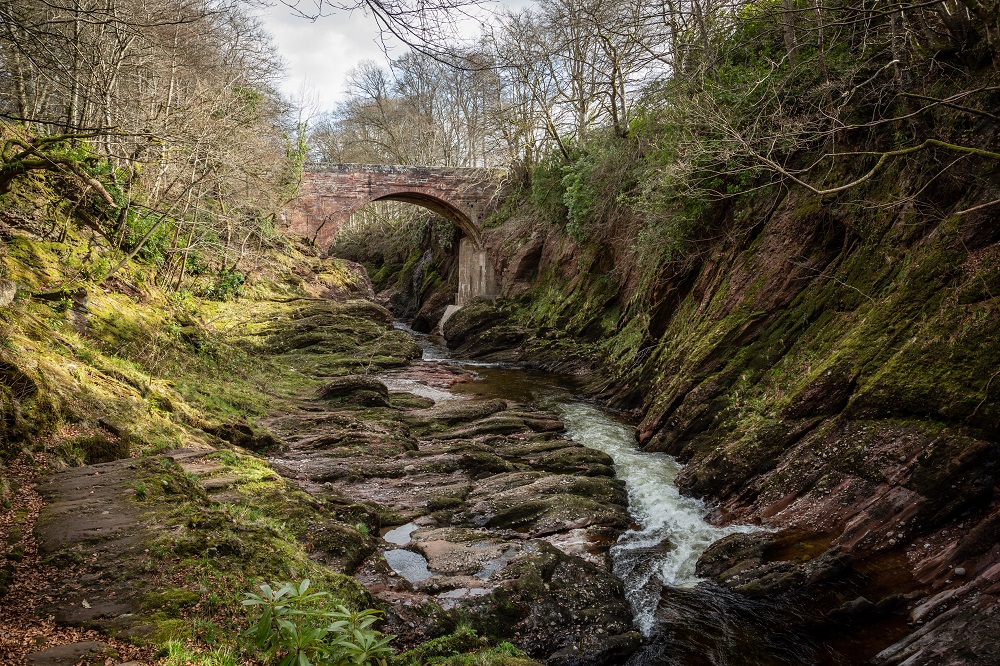 Blue Door Walk, Edzell