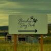 Sign for Brechin Dog Park