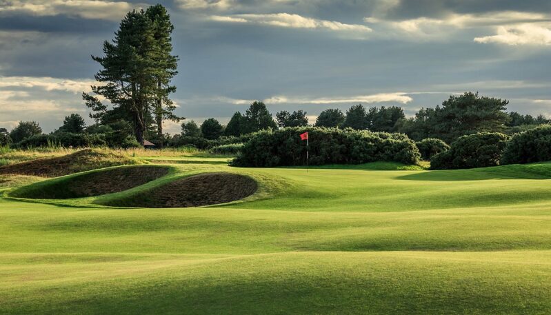 The Carnoustie Burnside Course at Carnoustie Golf Links