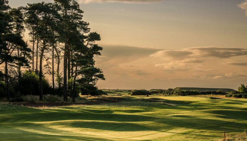 The Carnoustie Burnside Course at Carnoustie Golf Links