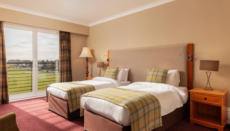 Twin bedroom at Carnoustie Golf Hotel