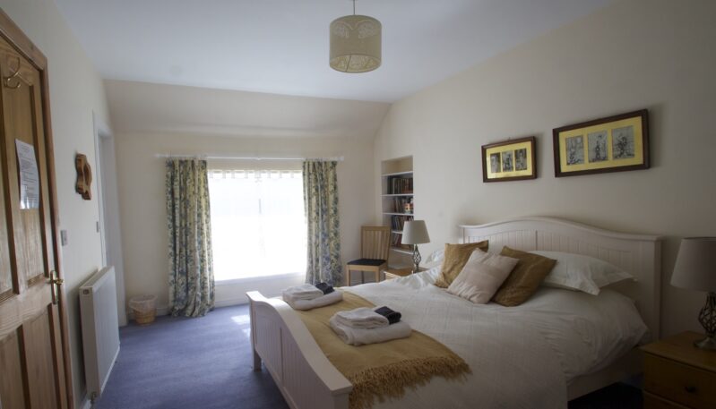 Bedroom at Chauffeur’s Cottage near Arbroath