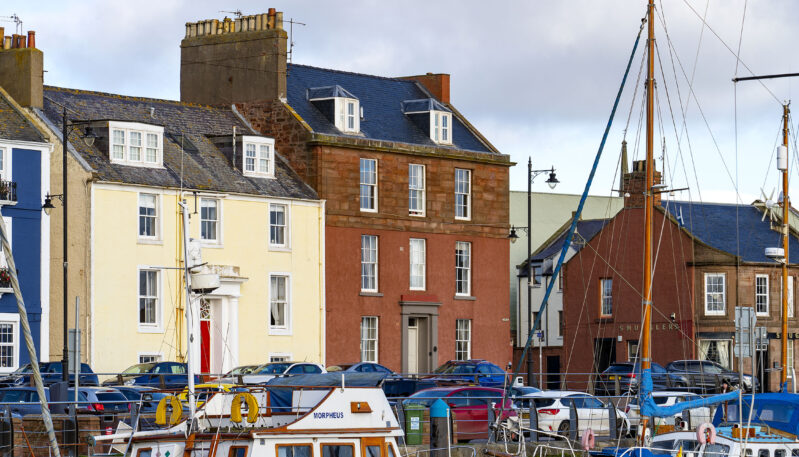 Exterior view of 1 Shore self catering accommodation in Arbroath
