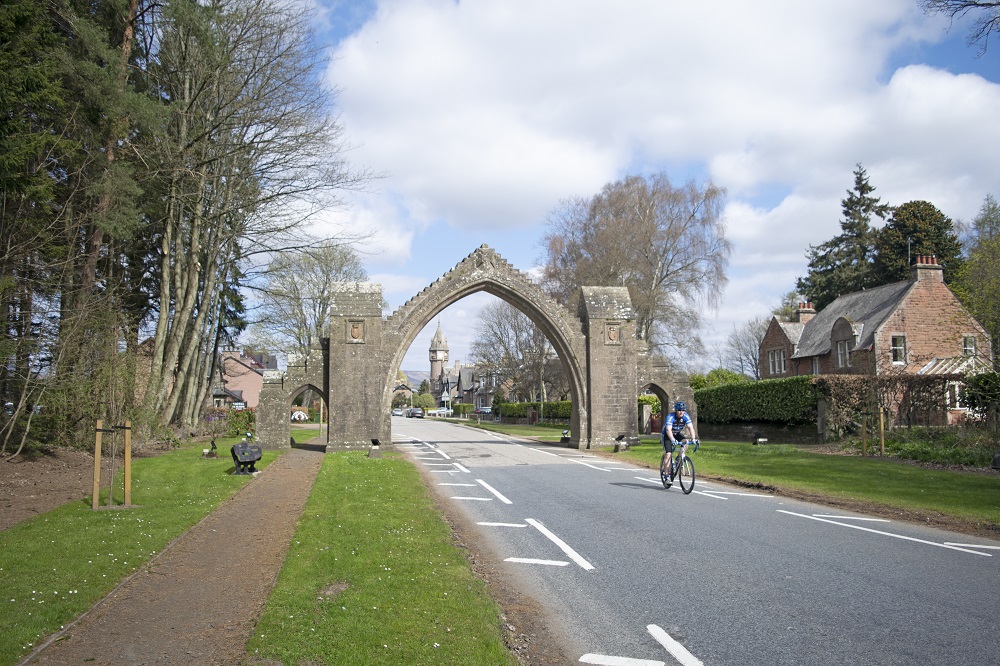Edzell to Inchbare Circuit Biking Route
