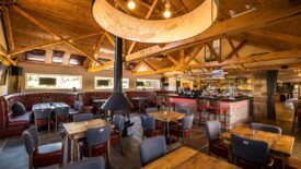 Bar area at Forbes of Kingennie Country Resort, near Monifieth