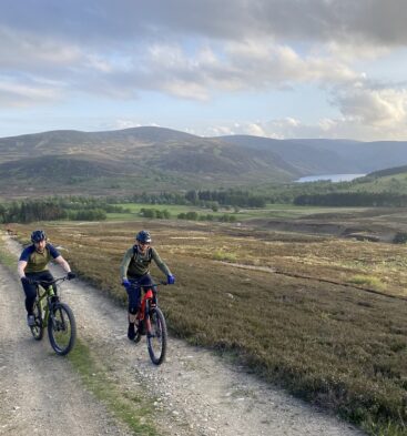 Glen Esk, Tarfside and the Badalair Biking Route
