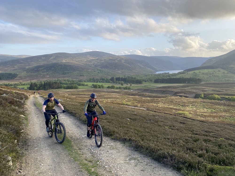 Glen Esk, Tarfside and the Badalair Biking Route