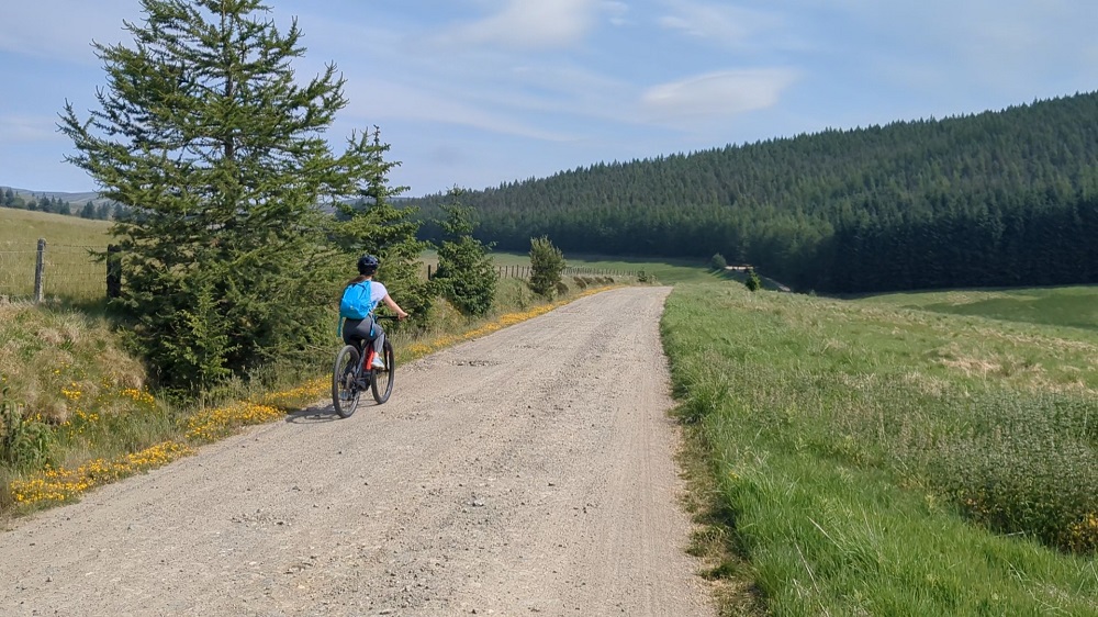 Glen Markie, Glen Isla and The Cateran Trail Biking Route