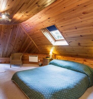 Bedroom at Glenprosen Cottages
