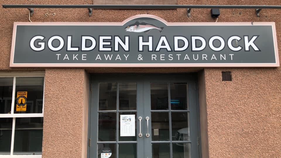 Golden Haddock Fish and Chip shop in Arbroath