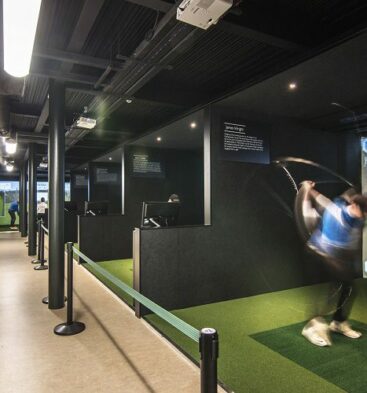 Indoor Golf Simulators at Carnoustie Golf Links