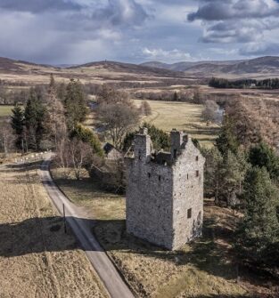 Invermark Castle, near Edzell