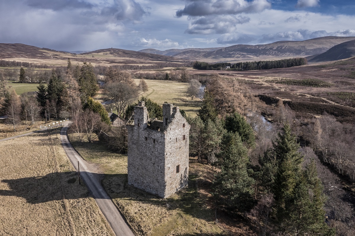 Invermark Castle, near Edzell