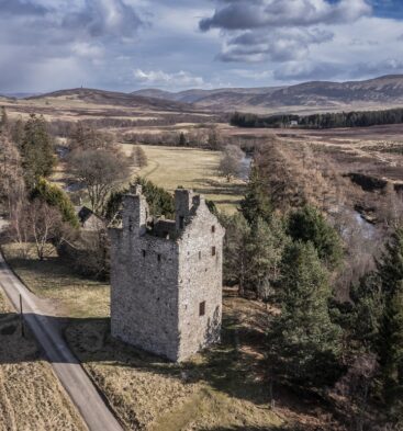 Invermark Castle, near Edzell