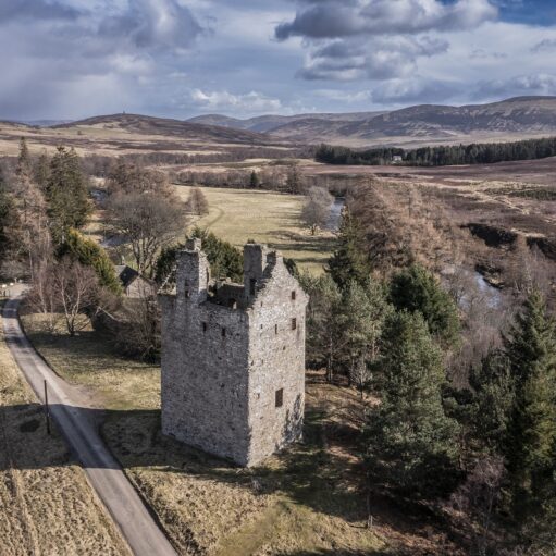 Invermark Castle, near Edzell