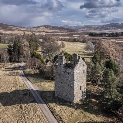 Invermark Castle, near Edzell