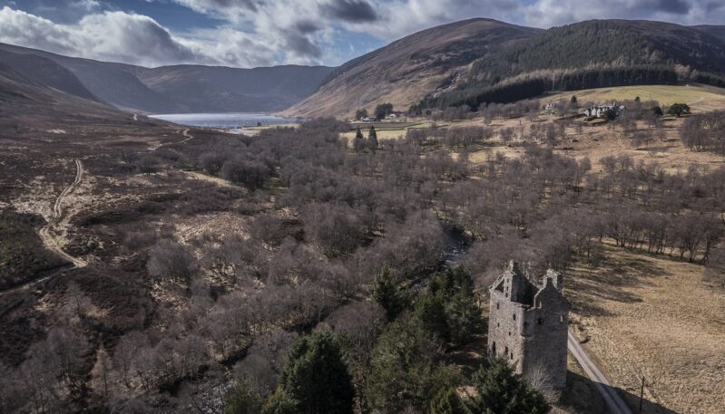 Invermark Castle, near Edzell