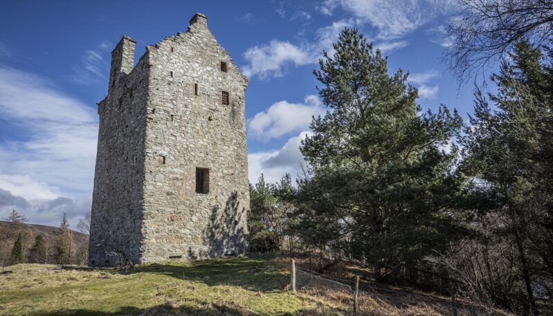 Invermark Castle, near Edzell
