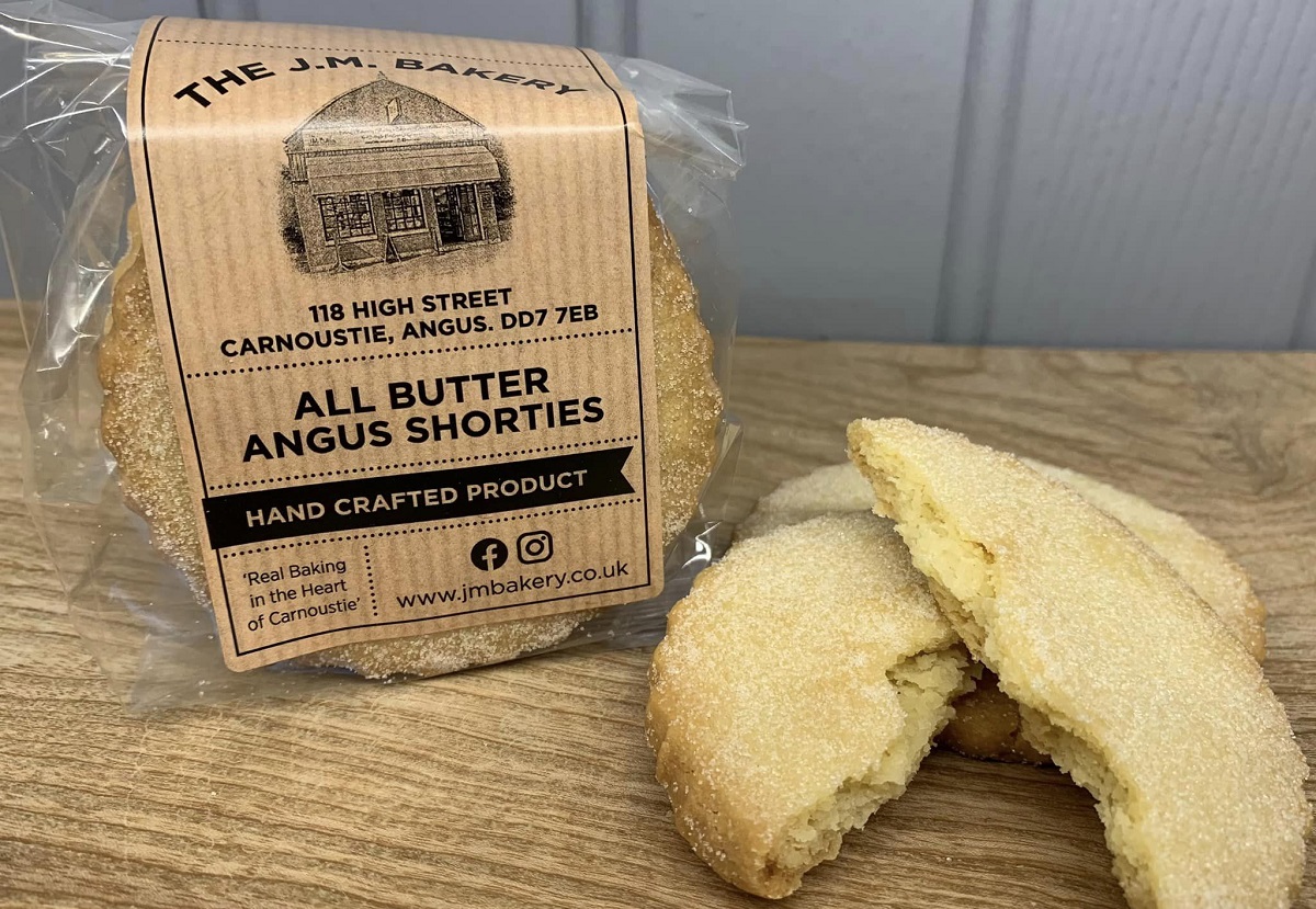 J M Bakery, Carnoustie - Angus Shorties