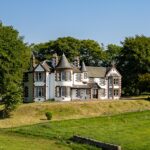 Exterior view of Kinclune House near Kirriemuir