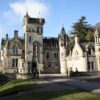 Exterior view of Kinnettles Castle near Forfar