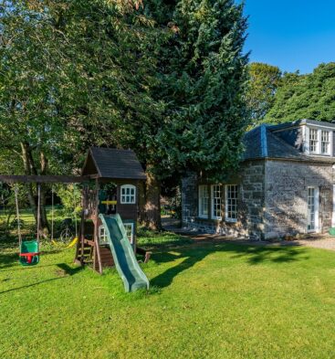 Exterior view of Kirkgate Cottage near Forfar