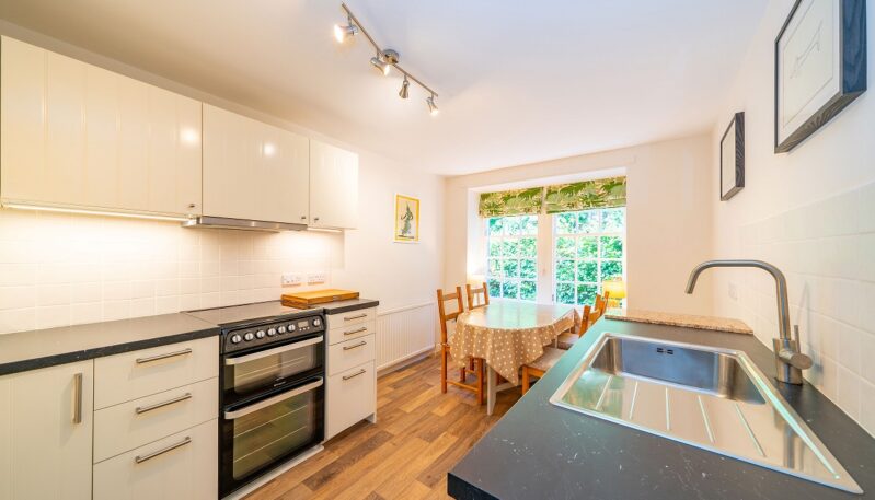 Kitchen at Kirkgate Cottage near Forfar
