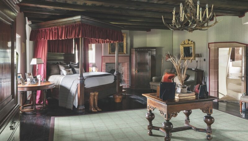 Lairds Room at Forter Castle