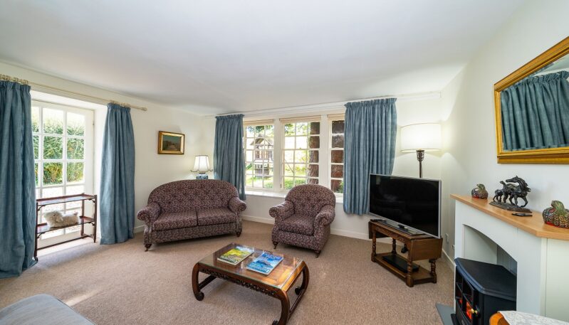 Living area at Kirkgate Cottage near Forfar