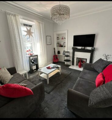Living area at Wellington Retreat in Montrose