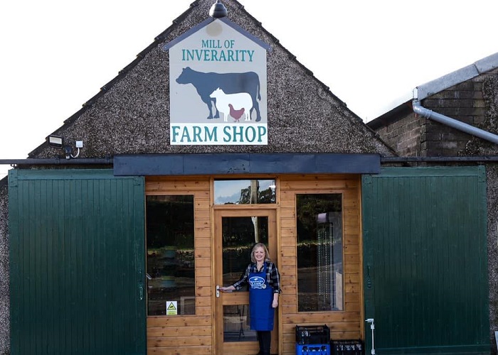 Mill of Inverarity Farm Shop, near Forfar