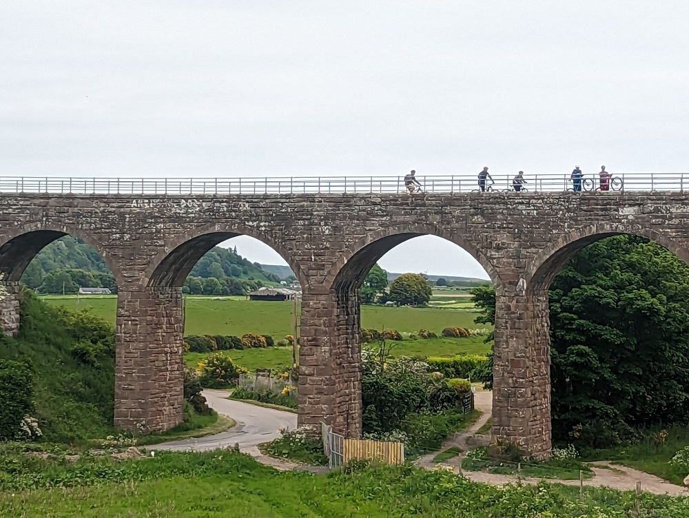 Montrose, Hillside and Northwater Bridge Biking Route