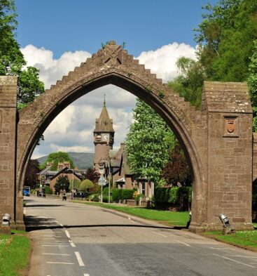 Montrose to Edzell via Fettercairn Biking Route