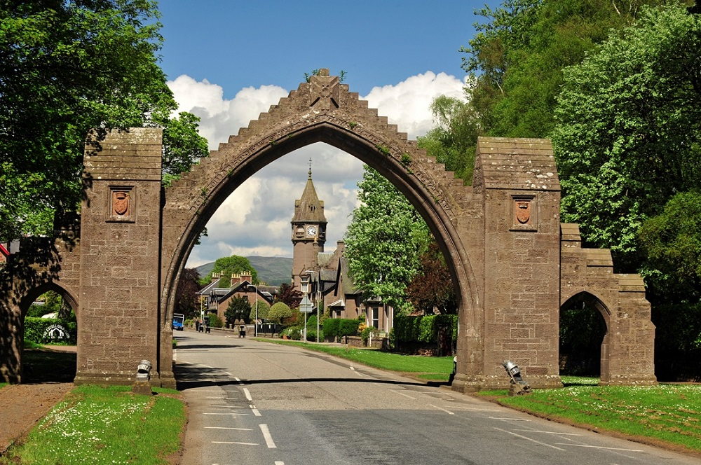 Montrose to Edzell via Fettercairn Biking Route