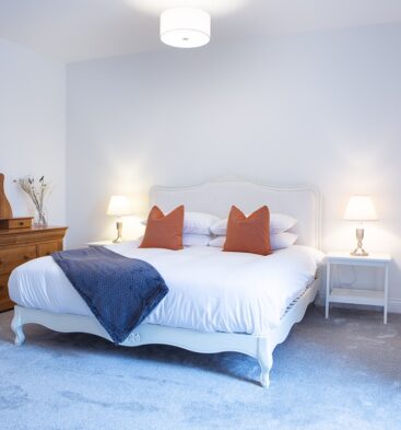 Bedroom at Panmure Apartment in Monifieth