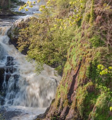 Reekie Linn waterfall, Glen Isla