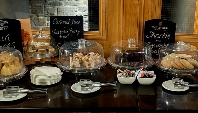 Cakes at the Royal Hotel, Forfar