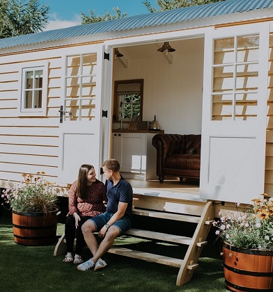 Shepherds Hut at Forbes of Kingennie