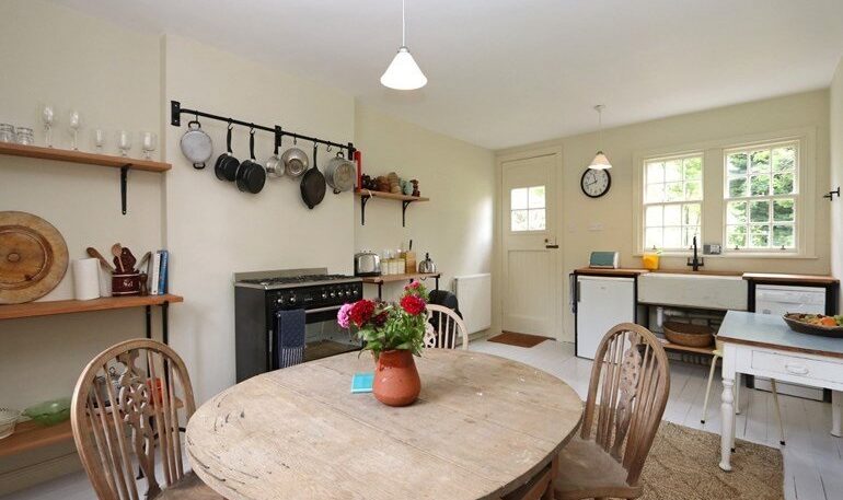 Kitchen at Square Cottage near Kirriemuir