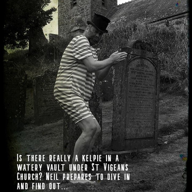 Kelpies at St Vigeans - Angus Myths and Legends