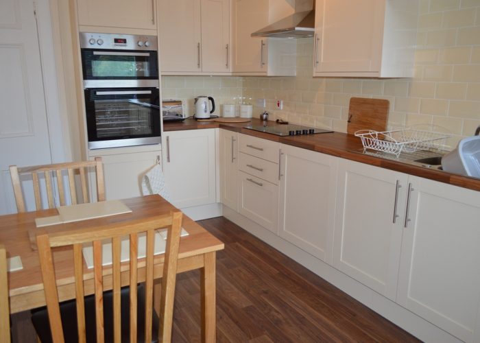 Kitchen at Station Road Apartments in Carnoustie