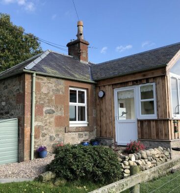 Exterior view of The Bothy in Glen Clova