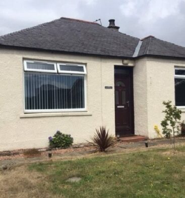 Exterior view of The Bungalow in Carnoustie